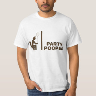 PARTY-POOPER Tシャツ