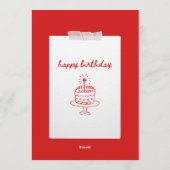 Party Pop! Editable Birthday Invitation – Fun & Co 招待状 (裏面)