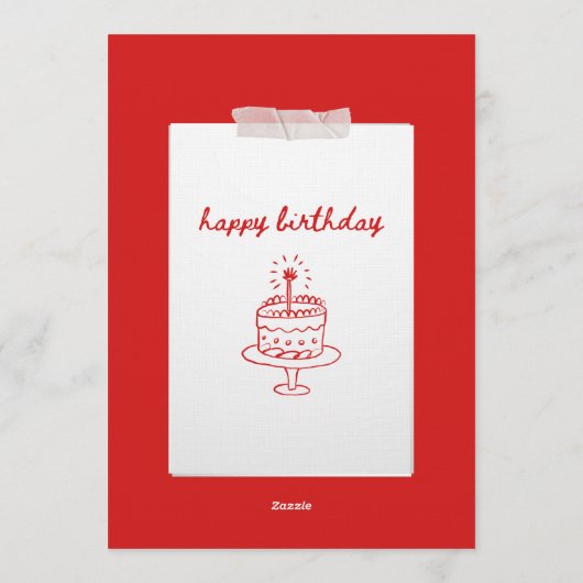 Party Pop! Editable Birthday Invitation – Fun & Co 招待状 (裏面)