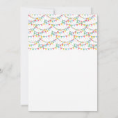 Party Props Colorful 招待状 (裏面)