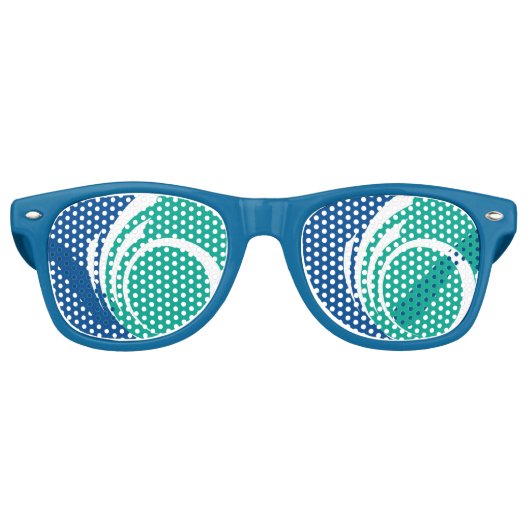 Party Shades Sunglasses with flag of Ottawa レトロサングラス (正面)