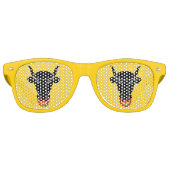 Party Shades Sunglasses with flag of Uri, Swiss レトロサングラス (正面)