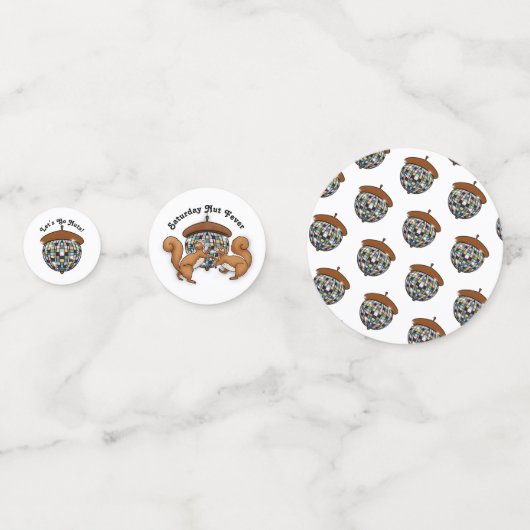 Party Squirrels Let's Go Nuts コンフェッティ (正面)