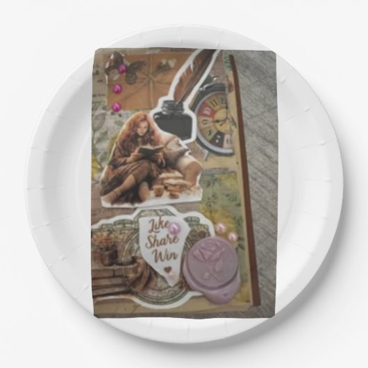 Party Teller ペーパープレート (正面)