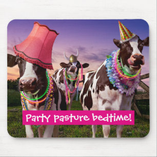 Party 'Til The Cows Come Home マウスパッド