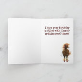 Party Time Fire Horse カード (内部)