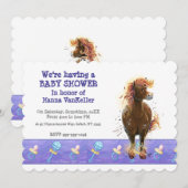 Party Time Fire Horse 招待状 (正面/裏面)