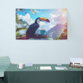 PARTY - TROPICAL - COCOA TOUCAN 横断幕 (トレードショー)