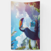 PARTY - TROPICAL - COCOA TOUCAN 横断幕 (縦)