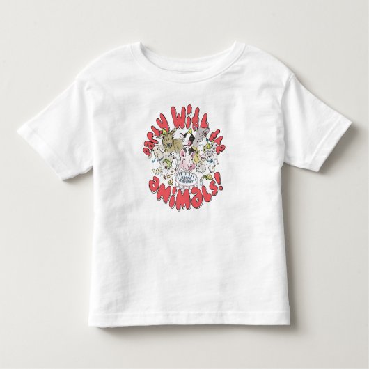 partyanimals トドラーTシャツ (正面)