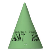 Partyhat - Happiness is Being An Aunt パーティーハット (右)