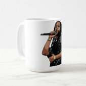 PARTYNEXTDOORアート コーヒーマグカップ (正面左)