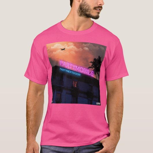 Partynextdoor Partymoblie Tシャツ (正面)