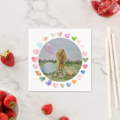 Partyservietten mit Pferdemotiv, Pony Party スタンダードカクテルナプキン (インサイチュ)