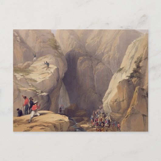 Parushからコジャックパスへの入り口Sketから ポストカード (正面)