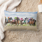 Parxの競争-ペンシルバニアダービー日 ランバークッション (ブランケット)