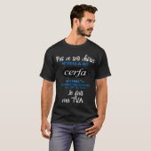 Pas ce soir cherie je fais ma TVA  Tシャツ (正面フル)