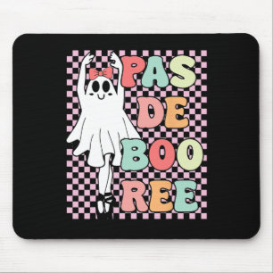 Pas De Boo-reeヴィンテージおもしろいレトロスタイル70s 80s H マウスパッド
