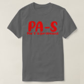 PAS Tシャツ (デザイン正面)