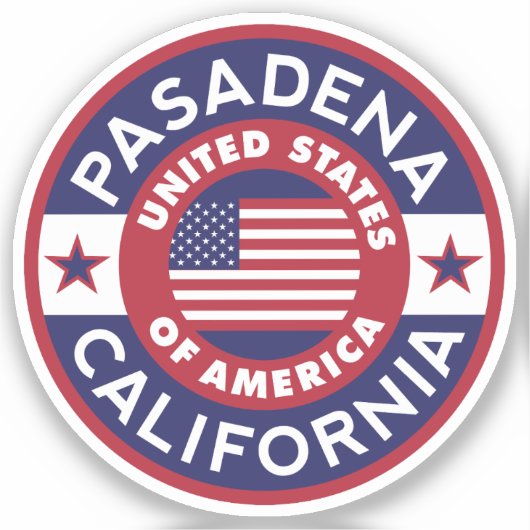 PASADENA （カリフォルニア州） シール (正面)
