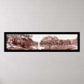 Pasadena Busch Gardens写真1909 ポスター (正面)