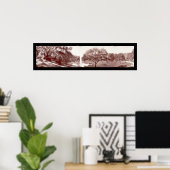 Pasadena Busch Gardens写真1909 ポスター (ホームオフィス)