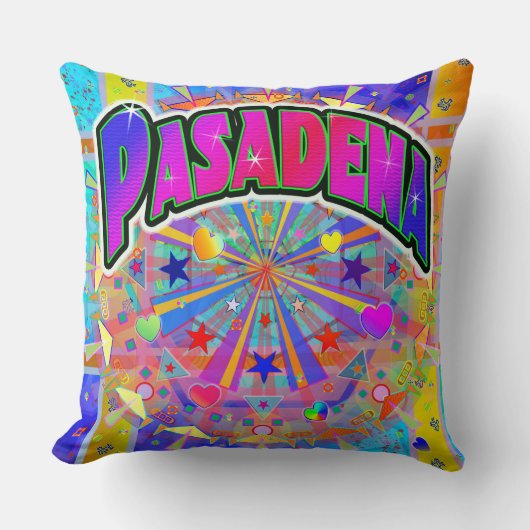 Pasadena Cosmic Unity Pillow クッション (正面)