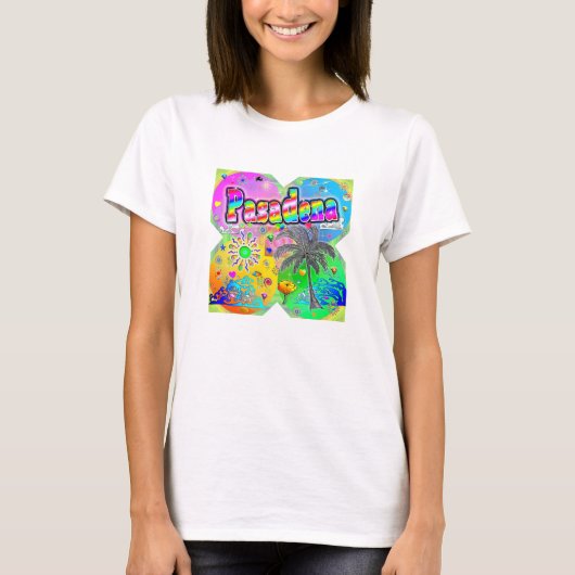 Pasadena Quadro Seasons Tシャツ (正面)