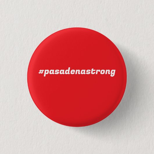 #pasadenastrong 缶バッジ (正面)