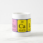 Pascaline定期的なテーブル名mug コーヒーマグカップ (中央)