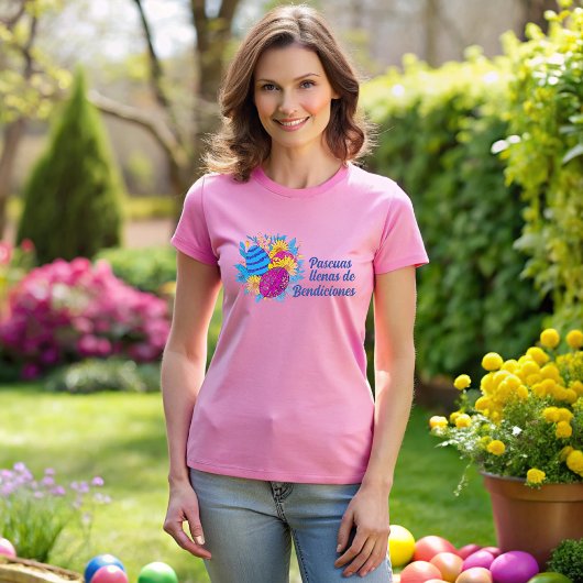 Pascuas llenas de bendiciones tシャツ