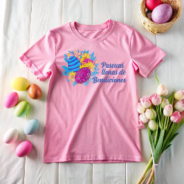 Pascuas llenas de bendiciones tシャツ