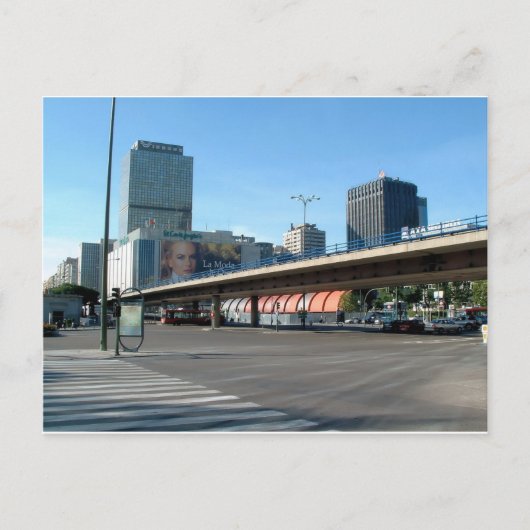 Paseo de la Castellana, Madrid ポストカード (正面)