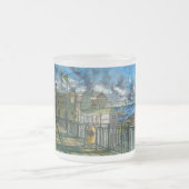 Paseo Mirador de Valparaíso フロストグラスマグカップ (中央)