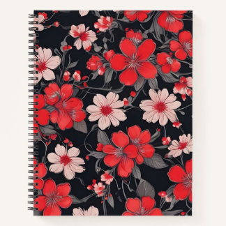Pasión y Drama Floral ノートブック