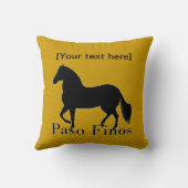 Paso Finos – カスタマイズ クッション (裏面)