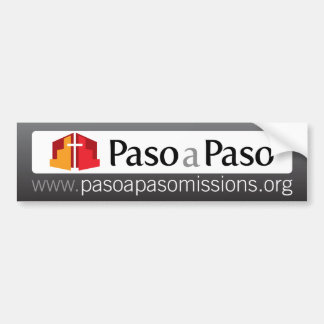 Paso Pasoの代表団サポートバンパーステッカー バンパーステッカー