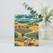 Paso Robles California Central Coast ポストカード (スタンド正面)
