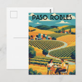 Paso Robles California Central Coast ポストカード (正面/裏面)