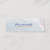 Pasofloraプロファイルカード スキニー名刺 (裏面)