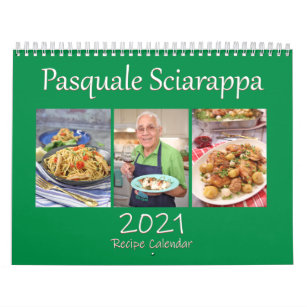 Pasquale Sciarappa 2021レシピカレンダー カレンダー