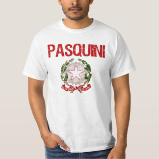 Pasquiniのイタリア人の姓 Tシャツ