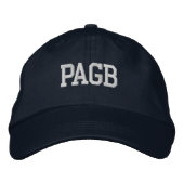 Pass-A-Grille Beach Embroidered Baseball Hat 刺繍入りキャップ (正面)