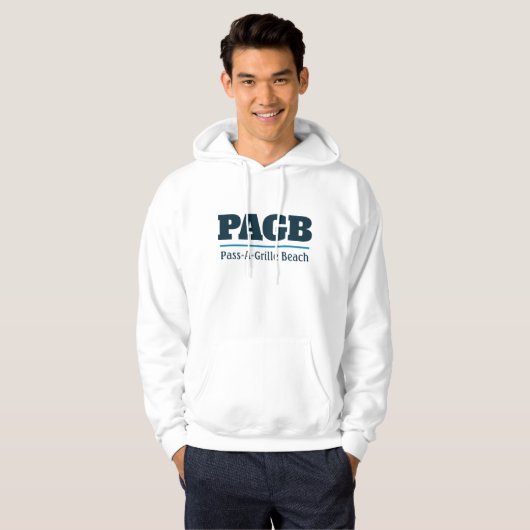 Pass-A-Grille Beach Florida Hoodie パーカ (正面フル)