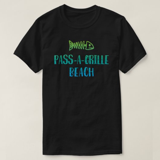 Pass A Grille Beach Florida  Tシャツ (デザイン正面)