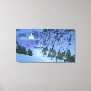 Pass of Light Canvas Print キャンバスプリント