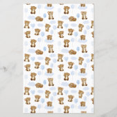 Pass the Prize Baby Shower Game – ベアーズ (裏面)