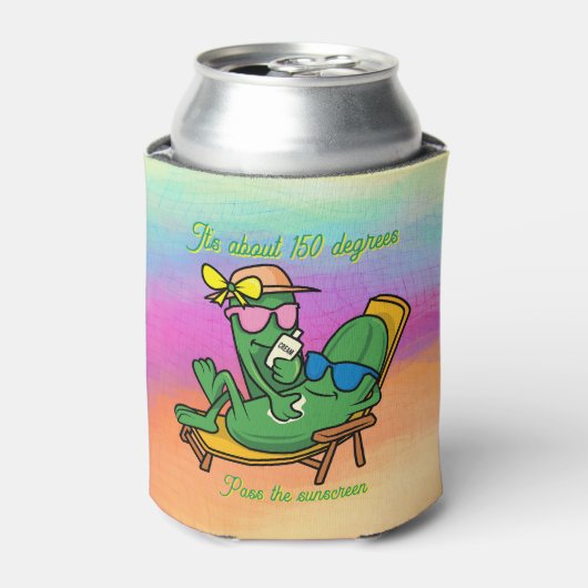 Pass the Sunscreen 缶クーラー (缶正面)