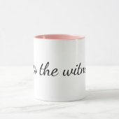 "Pass the witness." Court Reporter Depo Mug マグカップ (中央)