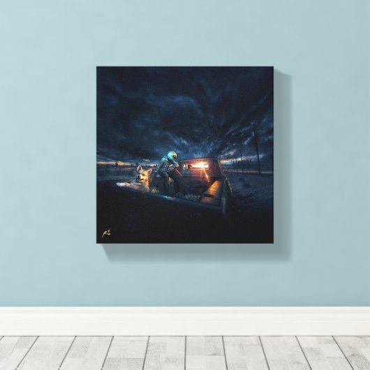 Passageiros キャンバスプリント (インサイチュ (ウッドフロア))